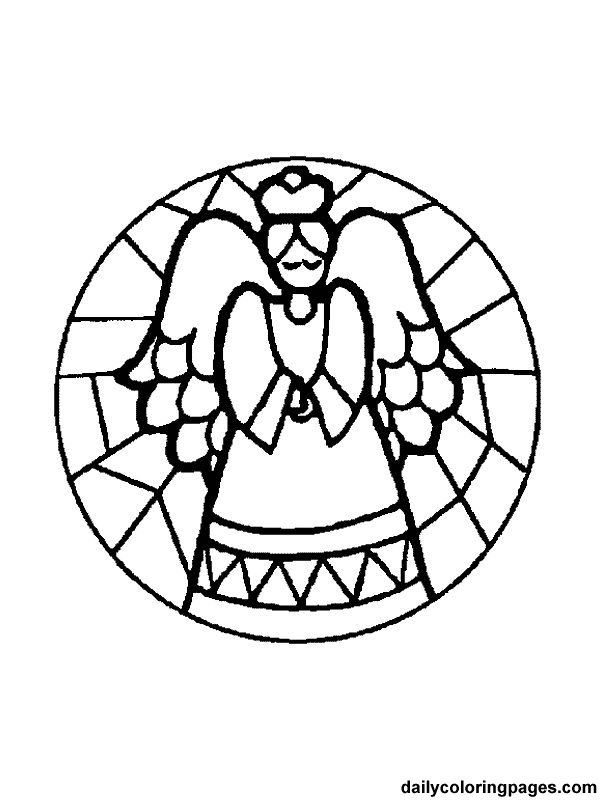 Christmas Ornament Cute Coloring Page