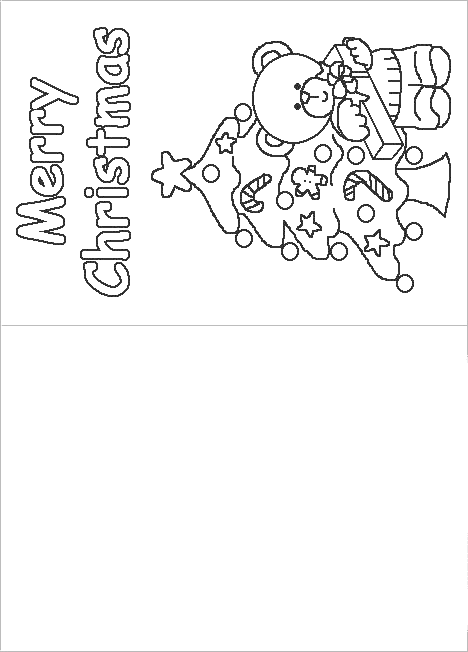 Christmas Printable Coloring Page