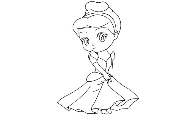 Cinderella-Drawing-7