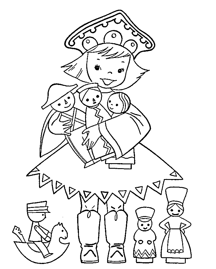 Countries & Cultures Coloring Pages