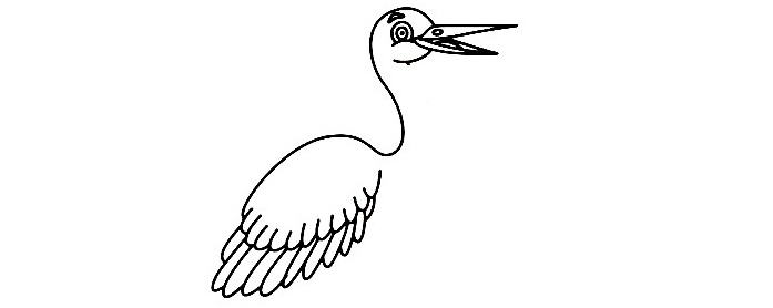 Crane-Bird-Drawing-5