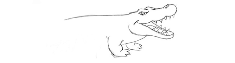 Crocodile-Drawing-7
