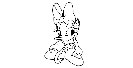 Daisy-Duck-Drawing-3