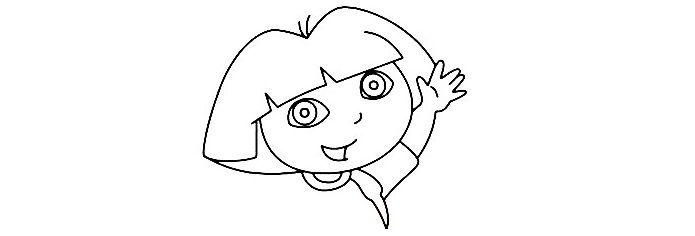 Dora-The-Explorer-Drawing-4