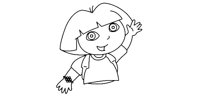 Dora-The-Explorer-Drawing-5