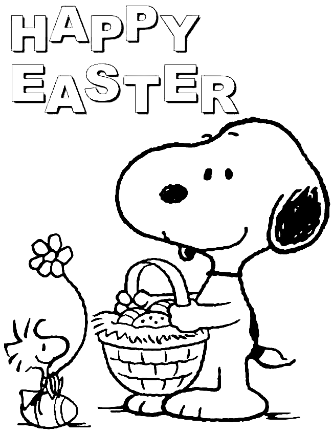 Easter Cartoon Picture For Children