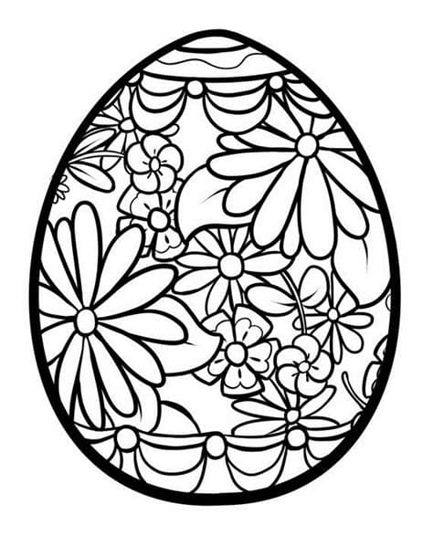 Easter Egg Picture For Children