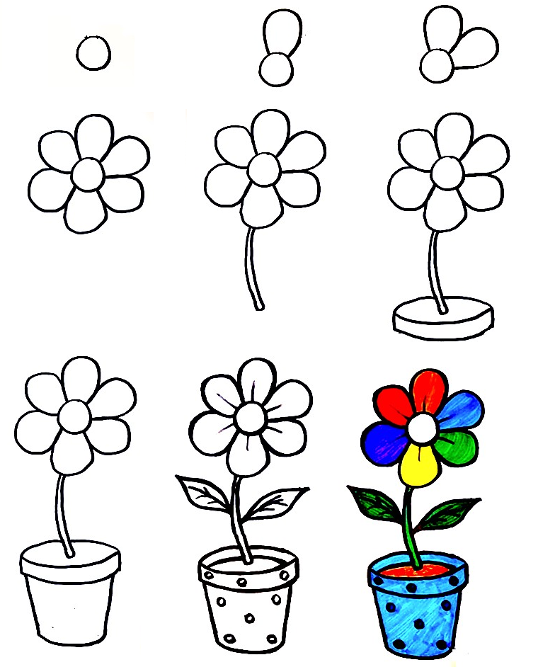 Flower-Drawing