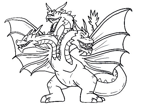 Ghidorah-Drawing-8