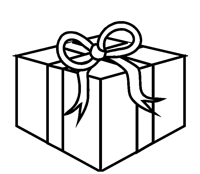Gift For Image Coloring Page