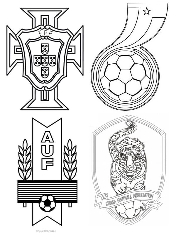 Group H Of FIFA World Cup 2022 Coloring Page