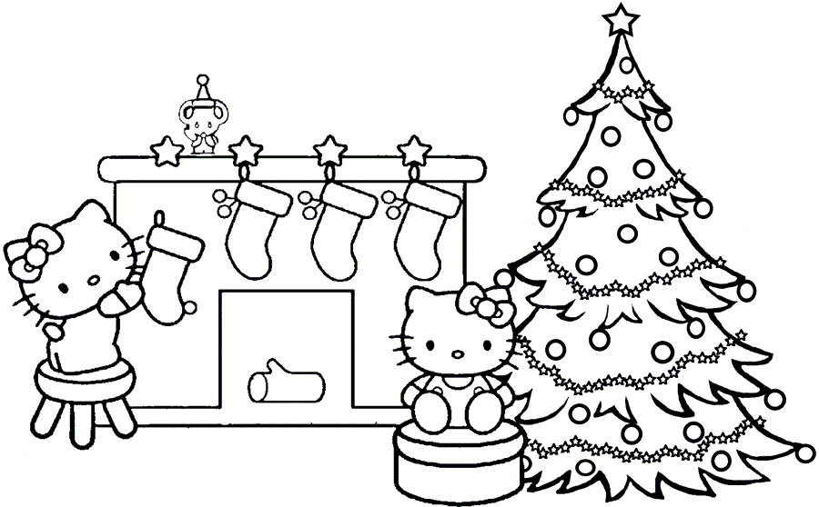 Hello Kitty Christmas Stocking