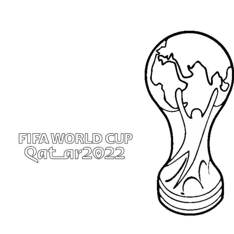 Image FIFA World Cup 2022 Coloring Page