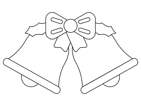 Jingle Bells For Children Coloring Page