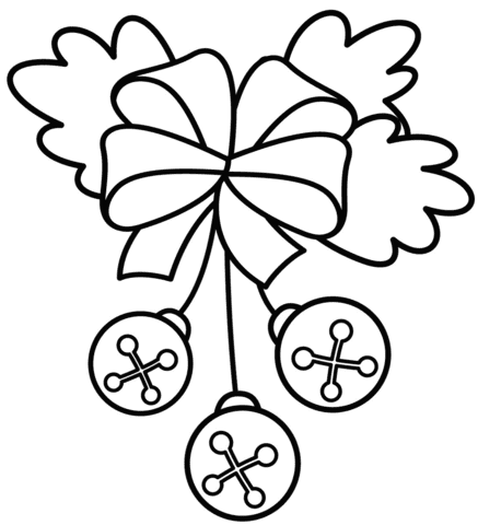 Jingle Bells Image For Children Coloring Page