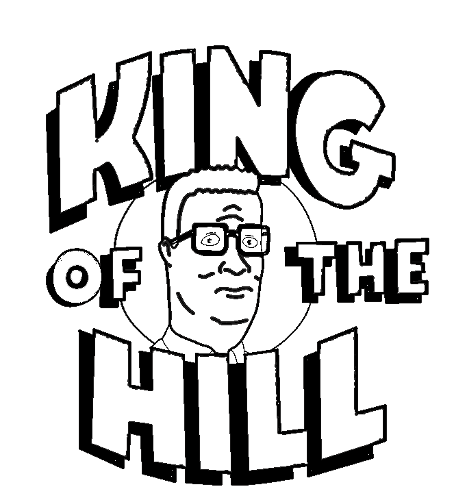 King Of The Hill Coloring Pages