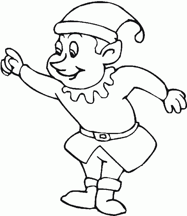 Leader Of The Elves Image For Kids Coloring Page