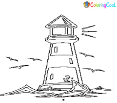 Lighthouse Coloring Pages