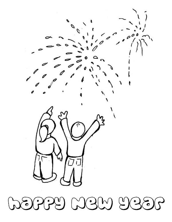 New Year’s Eve Fireworks For Children