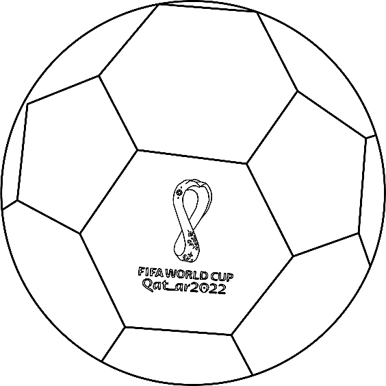 Picture Of FIFA Coloring Page