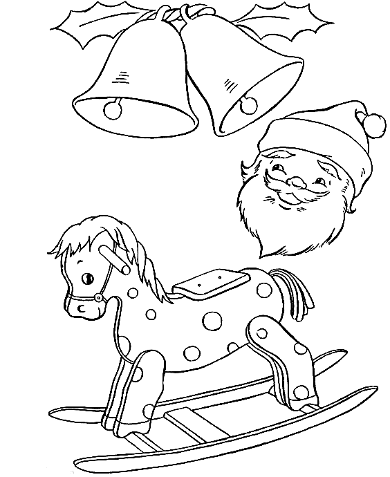 Picture Of Jingle Bell Sweet Coloring Page