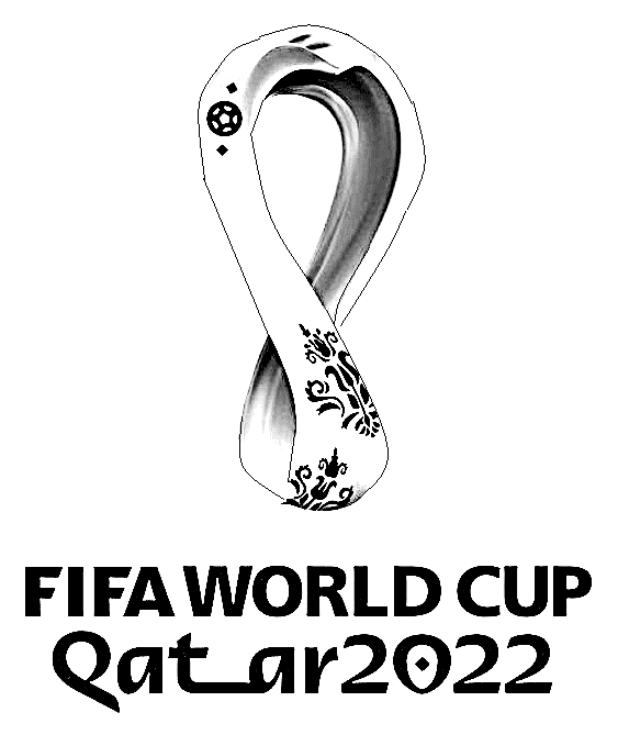 Picture Of World Cup 2022 Coloring Page
