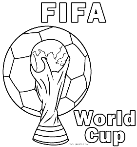 Picture Of World Cup Qatar Coloring Page