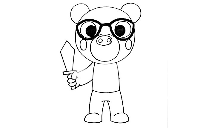 Piggy-Roblox-Drawing-11