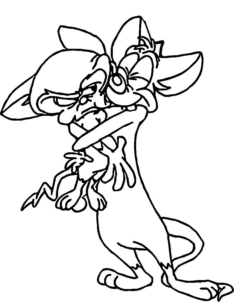 Pinky And The Brain Coloring Pages