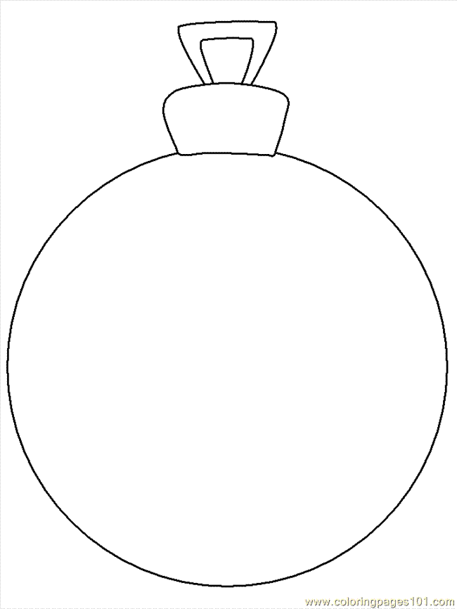 Printable Christmas Ornament Picture