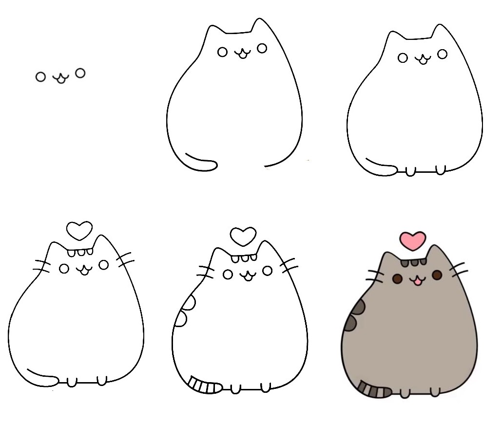 Pusheen-Drawing