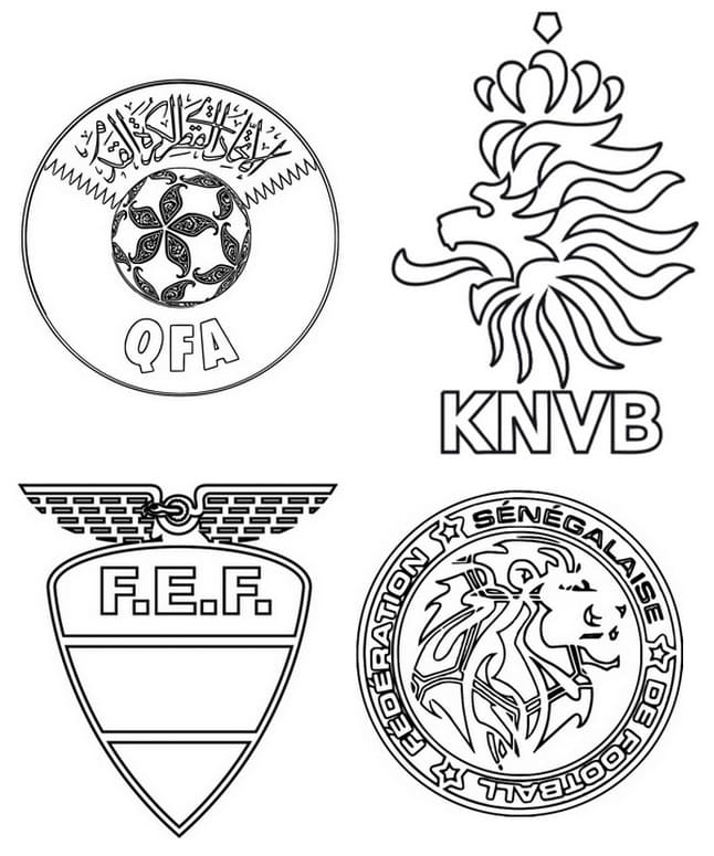 Qatar 2022 Image For Kids Coloring Page