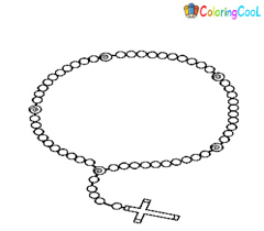Rosary Coloring Pages