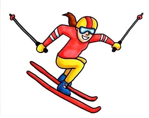 Skiing-Drawing-8
