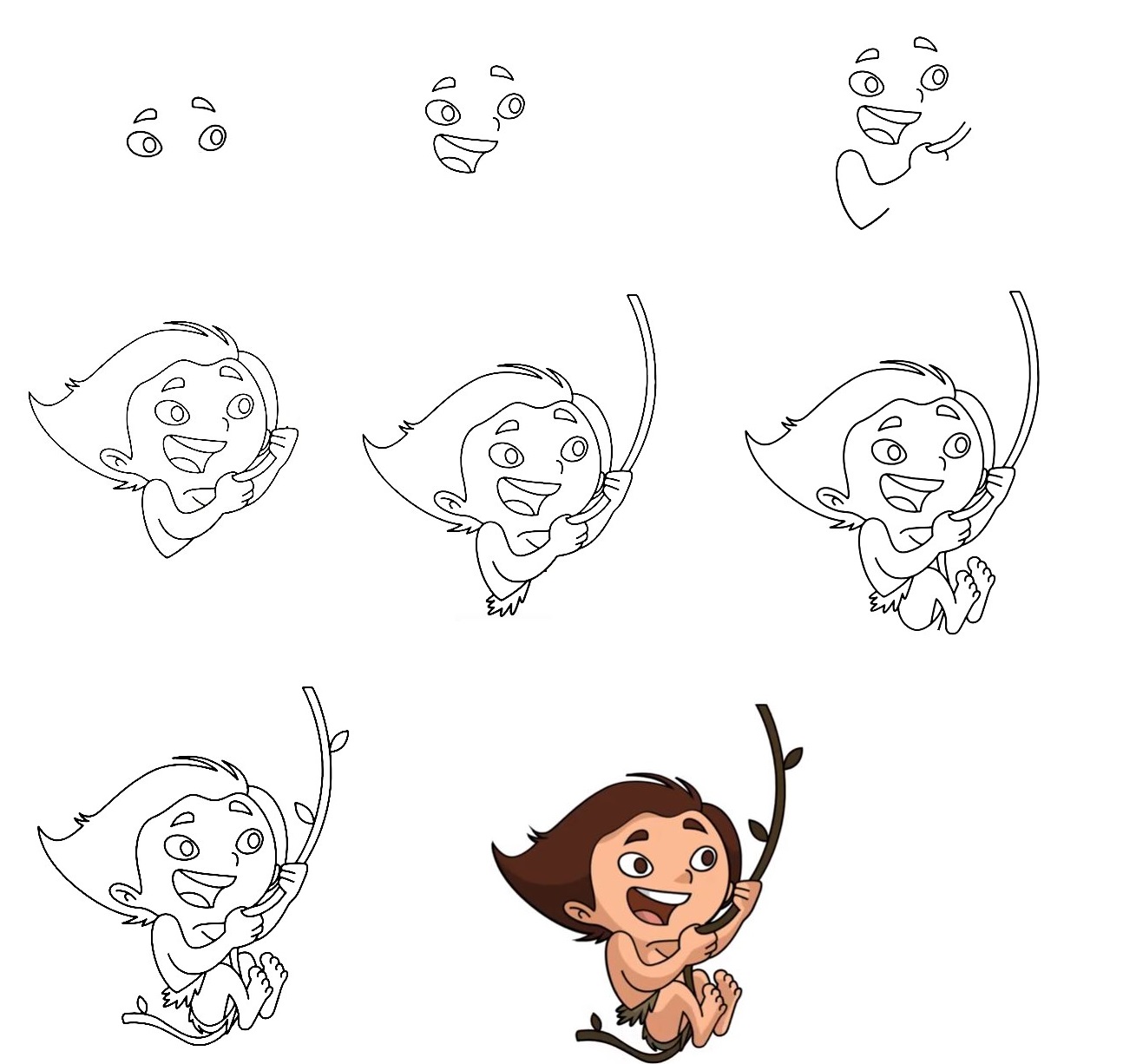 Tarzan-Drawing