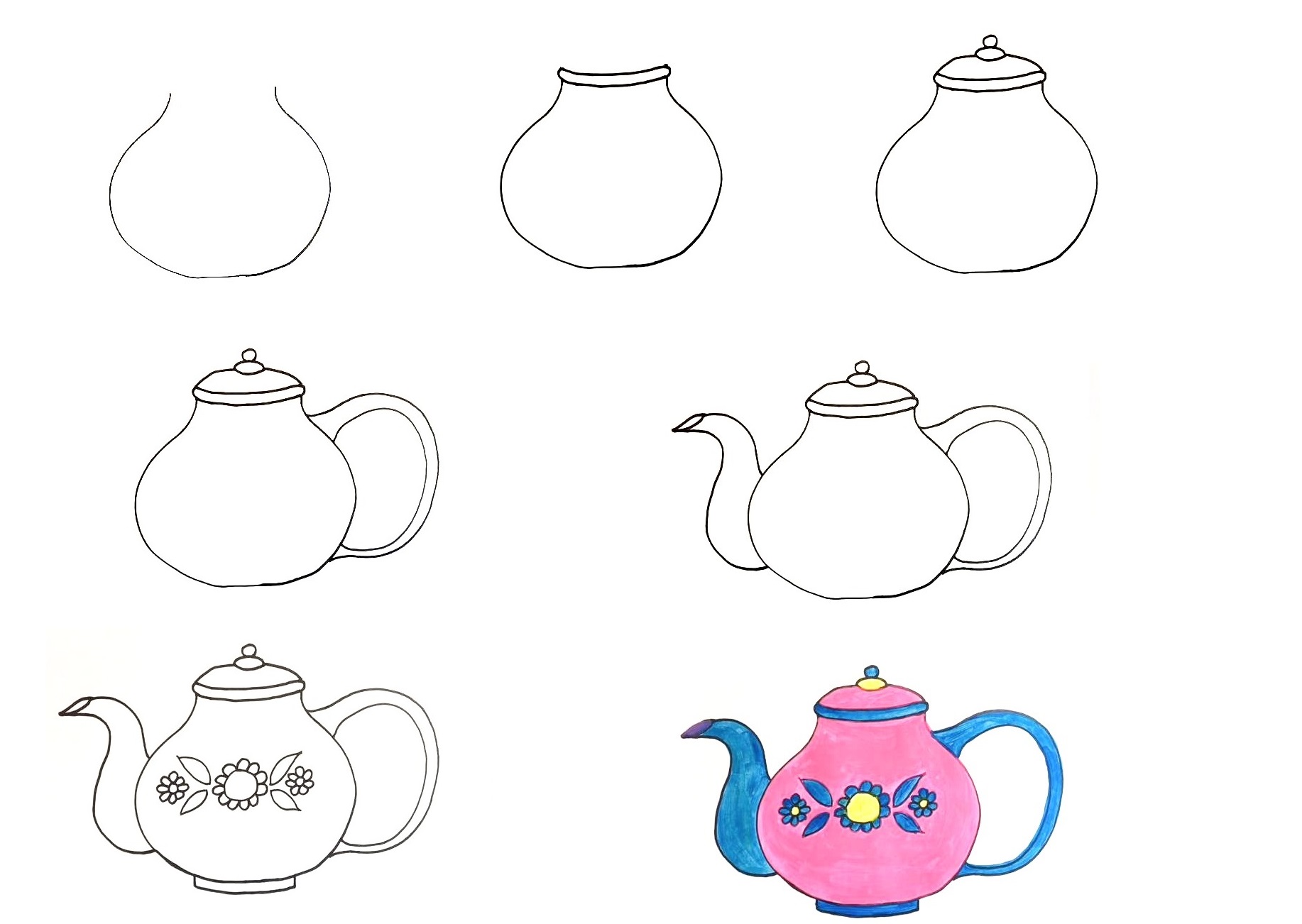Teapot-Drawing