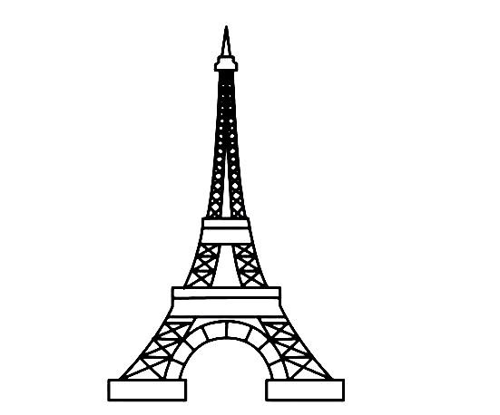 The-Eiffel-Tower-Drawing-5