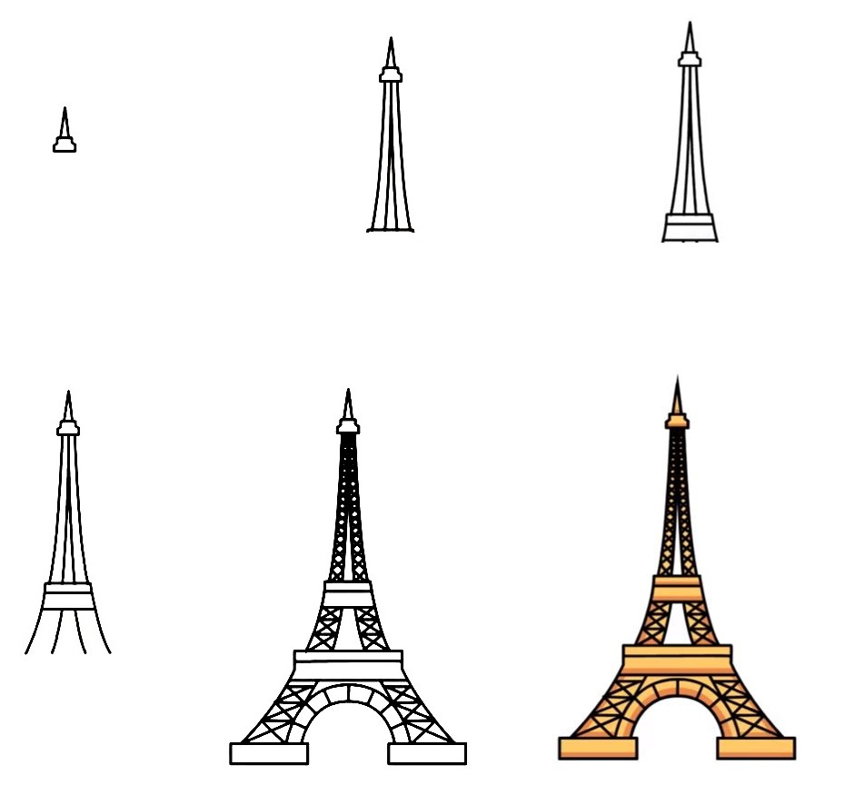 The-Eiffel-Tower-Drawing