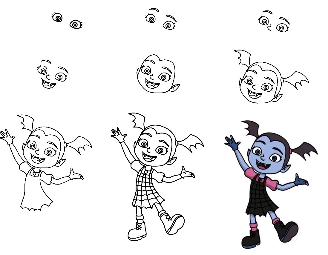 Vampirina-Drawing