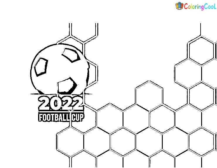 World Cup 2022 Picture Coloring Page