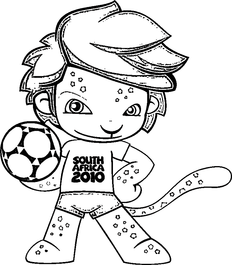 Zakumi Mascot World Cup 2010