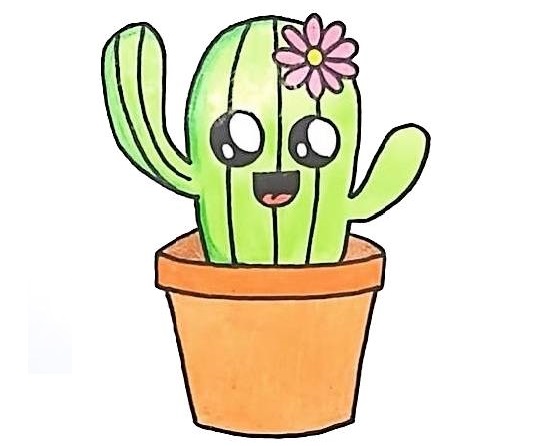 Cactus-Drawing-6