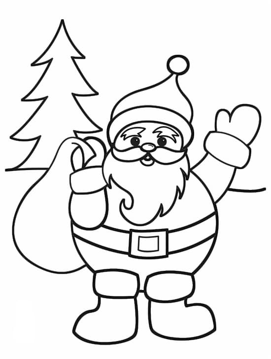 Christmas Image For Children Coloring Page