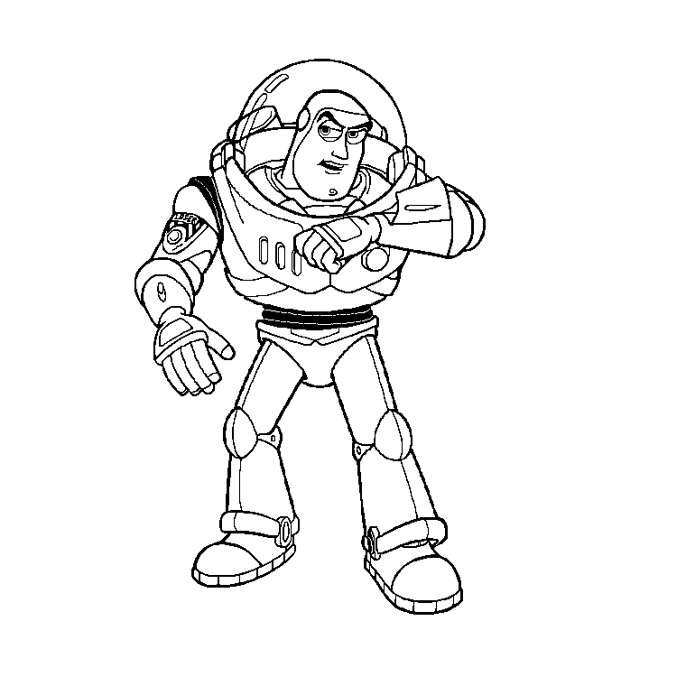 Coloring For Kids Toy Story Coloring Page