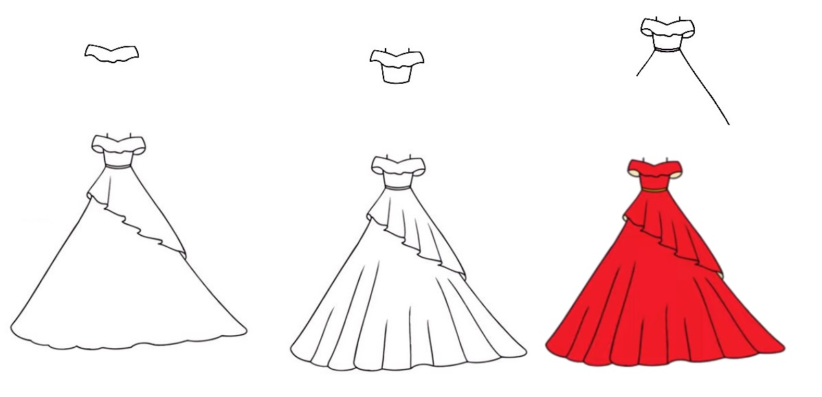 Dress-Drawing