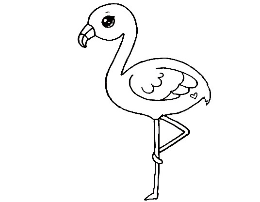 Flamingo-Drawing-5