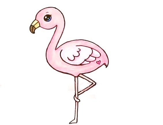 Flamingo-Drawing-6