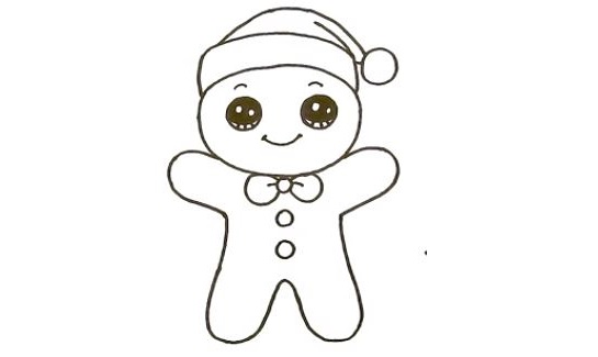 Gingerbread-Man-Drawing-4