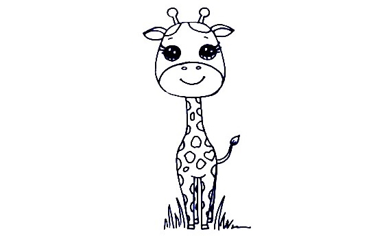 Giraffe-Drawing-5