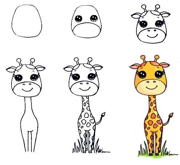 Giraffe-Drawing